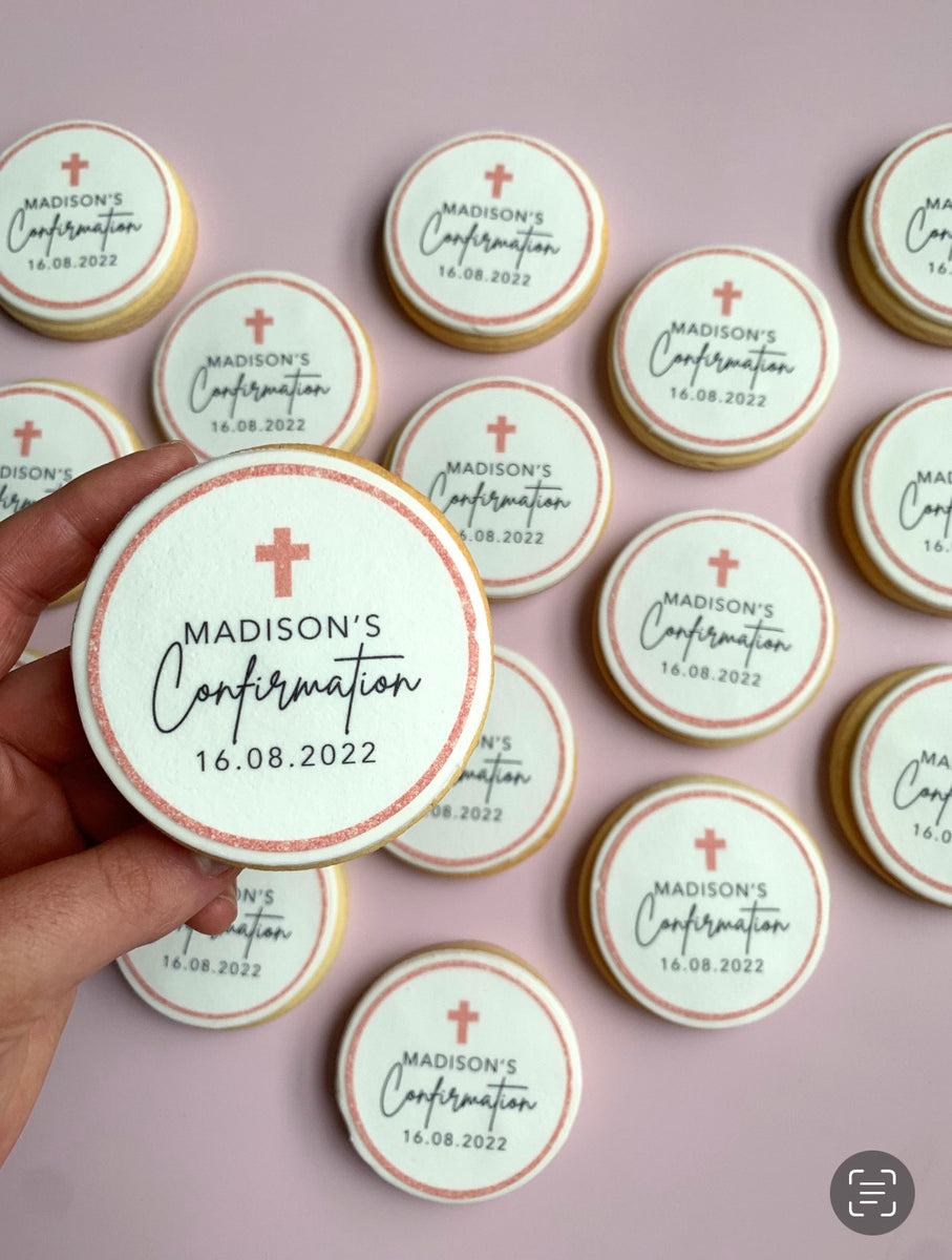 Custom Confirmation Cookies – Suga Mumma Bakes